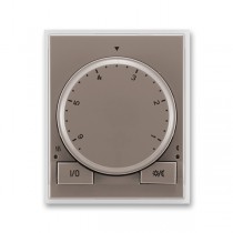 termostat univerzální otočný TIME 3292E-A10101 26 lungo/mléčná bílá